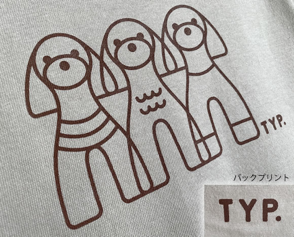 MONOMONI（モノモニ）こどもTシャツ「TYP.（ティーワイピー）」 