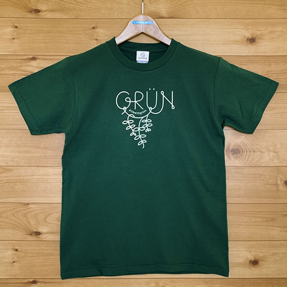 MONOMONI（モノモニ）おとなTシャツ「Grun（グリューン）」 