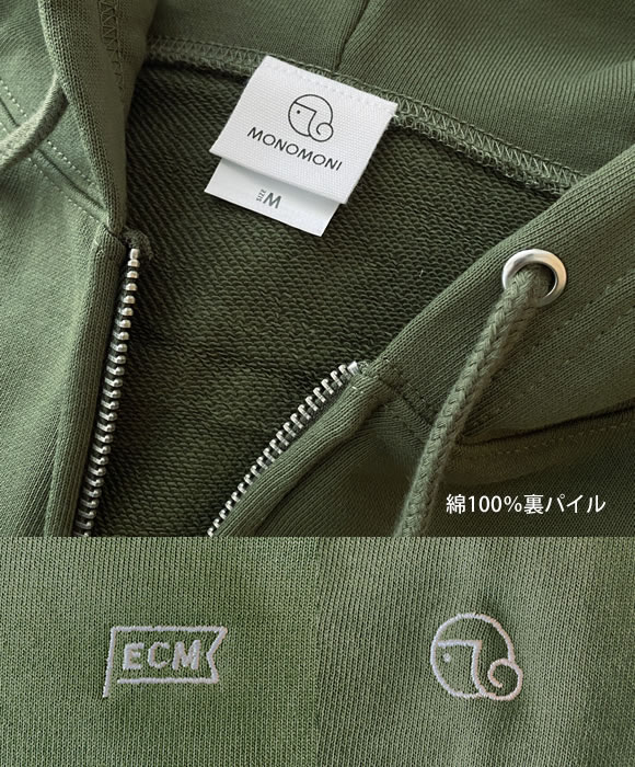 STANDARD ZIP PARKA（スタンダードジップパーカー）