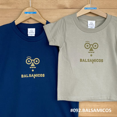 親子おそろいTシャツ「BALSAMICOS（バルサ・ミコス）」