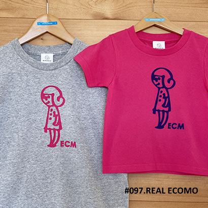 親子おそろいTシャツ「REAL ECOMO（リアルエコモ）」