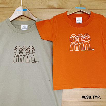 親子おそろいTシャツ「TYP.（ティーワイピー）」