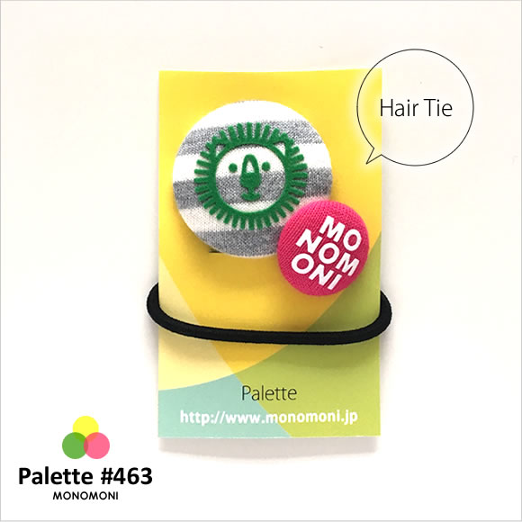 モノモニのリメイクシリーズ「Palette(パレット)」トートバッグ・ヘアゴム・シュシュ・マグネット・ピンバッジ・ブローチ